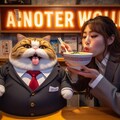猫社長の同伴ラーメン 3枚目