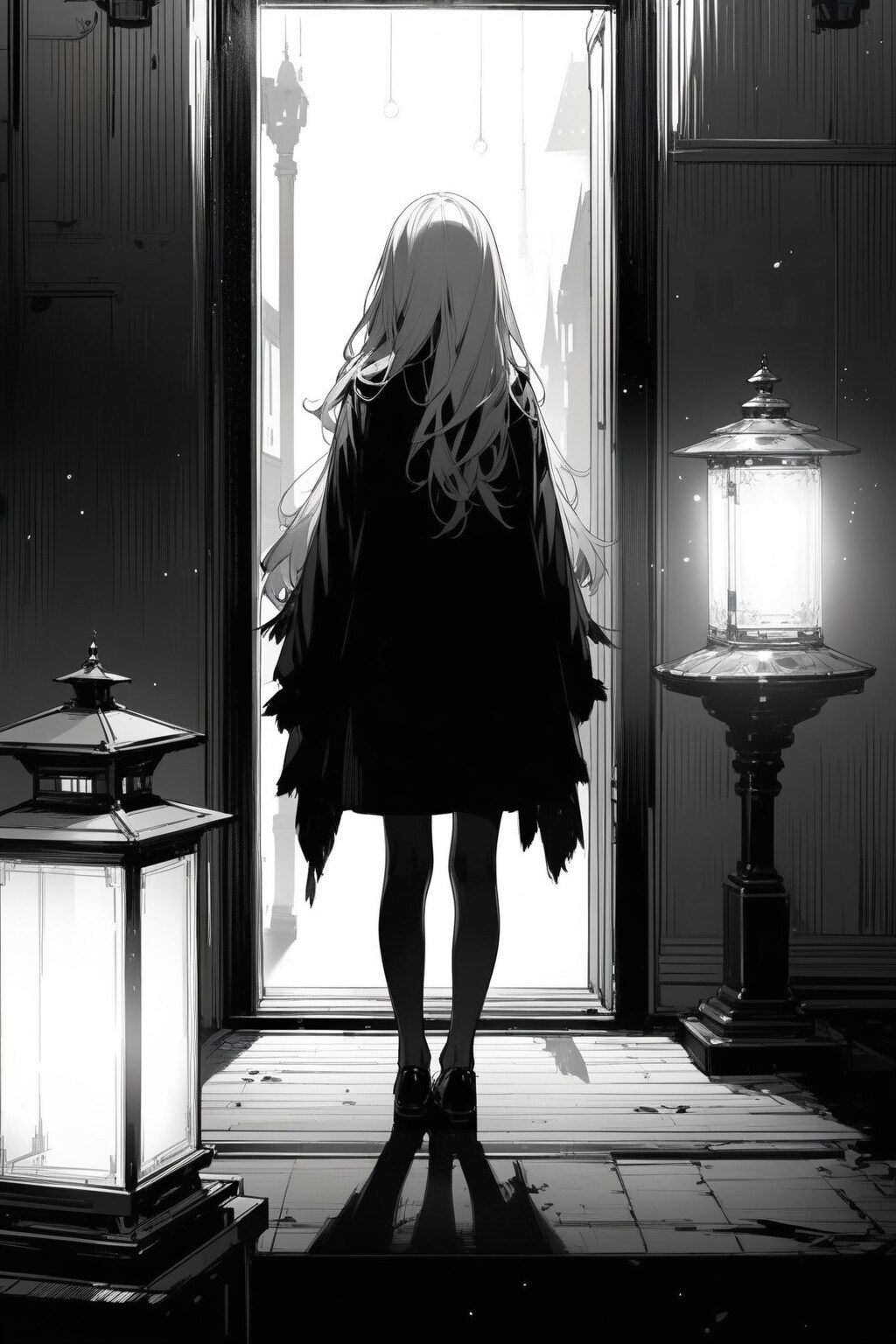 光と闇 | の人気AIイラスト・グラビア