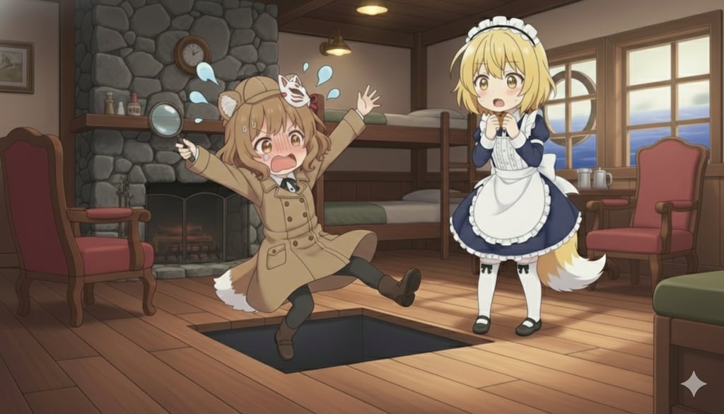 女子高生探偵つむぎ「船室の落とし穴」