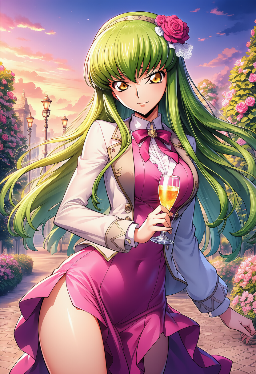 庭園の余温 ― Garden Light | の人気AIイラスト・グラビア