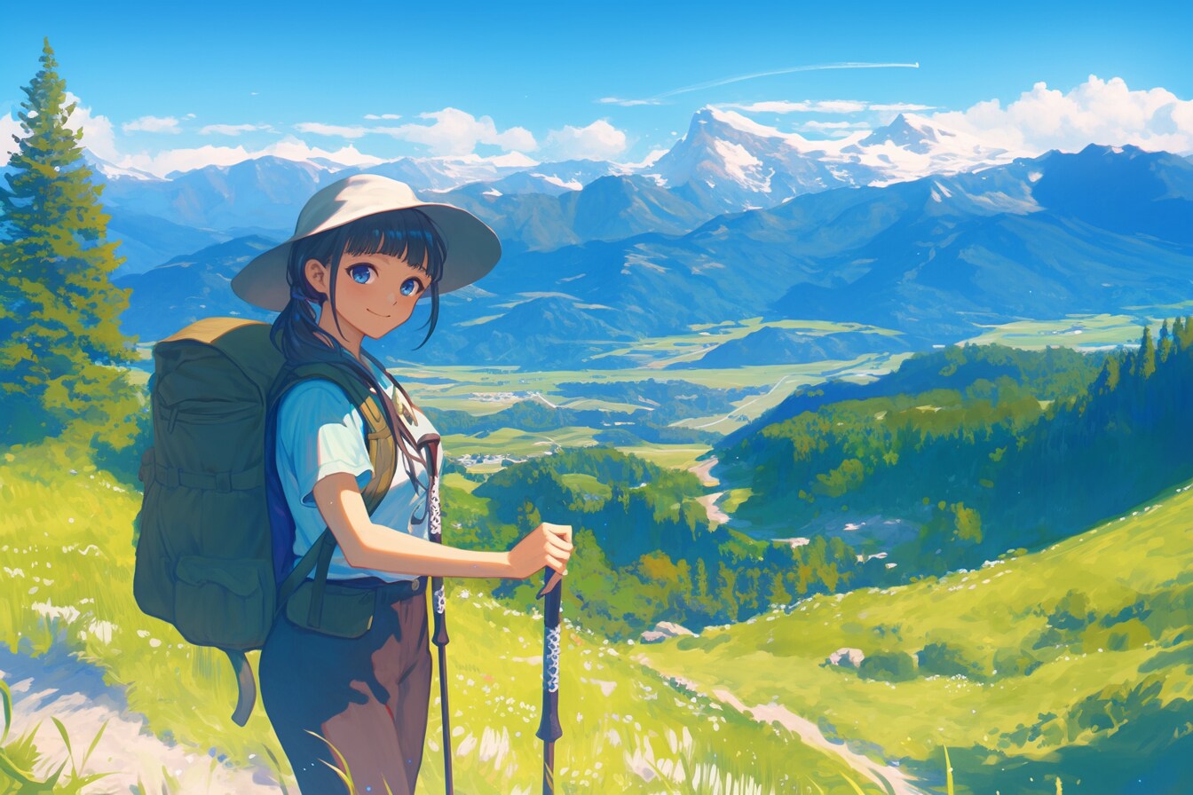 旅する少女165