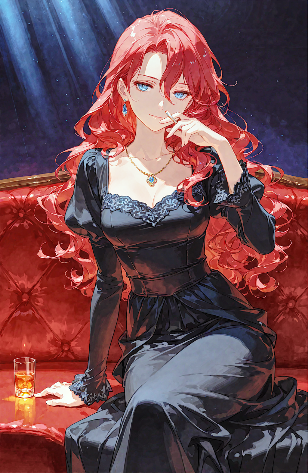 不死の魔女と夜の街の女王