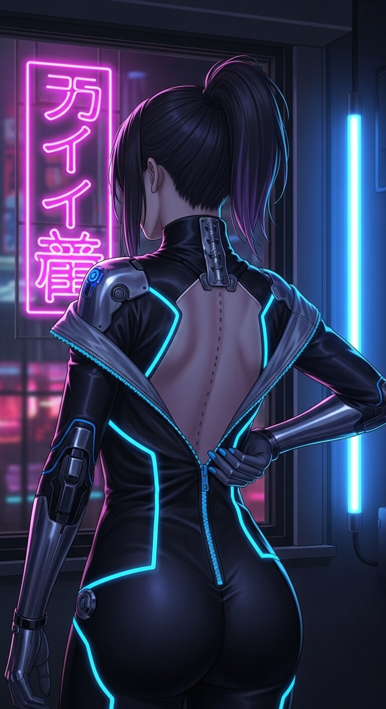 着替え中