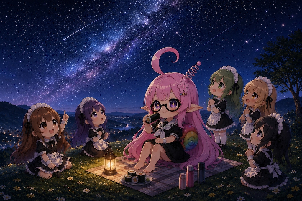 夏のメイドーず with なにか①〜③