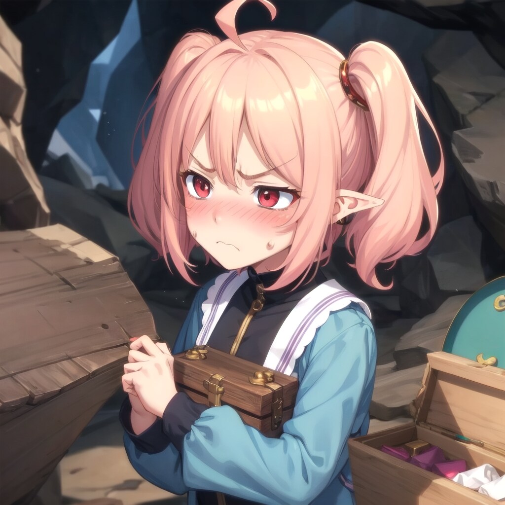 箱の中に入ってるミミック娘って注文したけど、注文理解されずダメだったorz