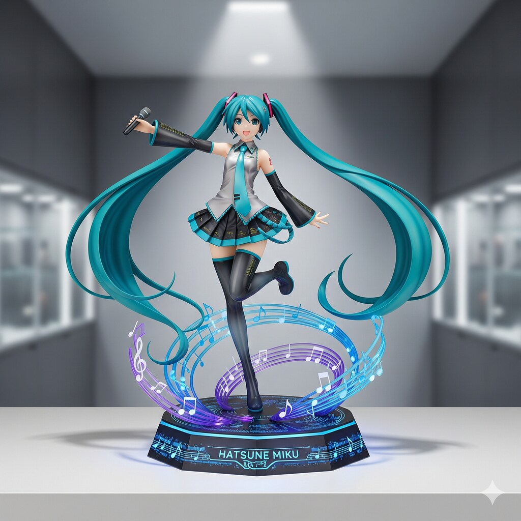 ミクさんリンさん フィギュア2