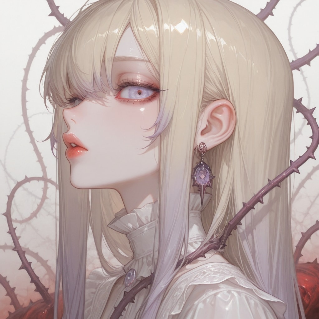 ECHIDNA - A Pale Violet Nightmare | の人気AIイラスト・グラビア