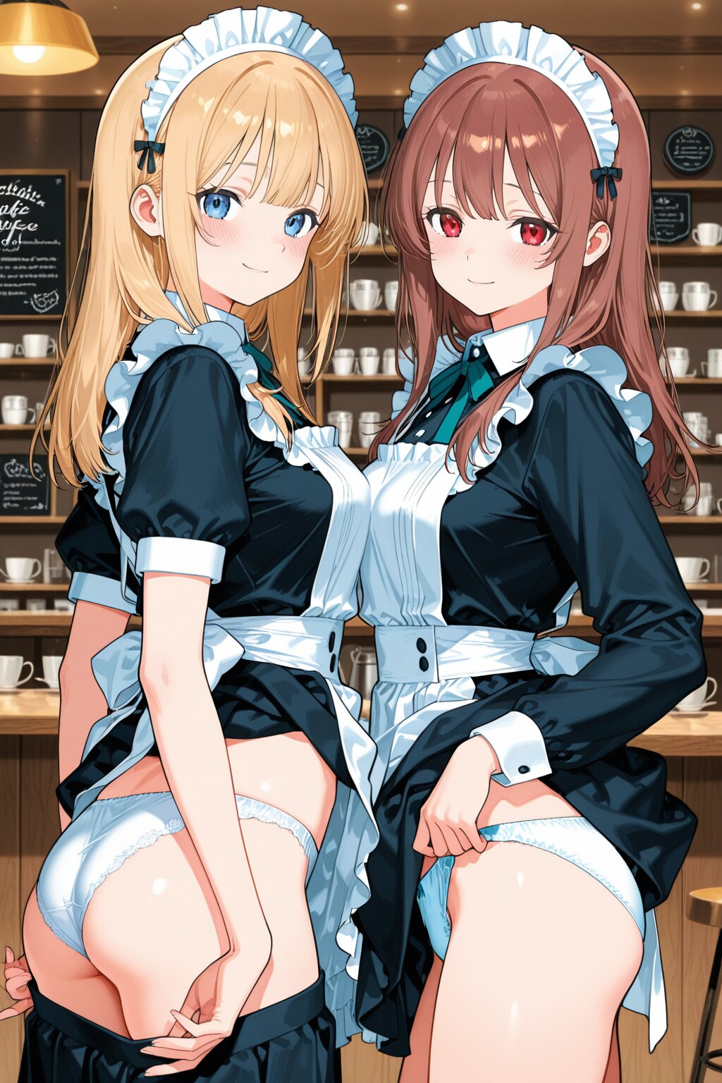 金髪碧眼少女と赤茶髪少女3