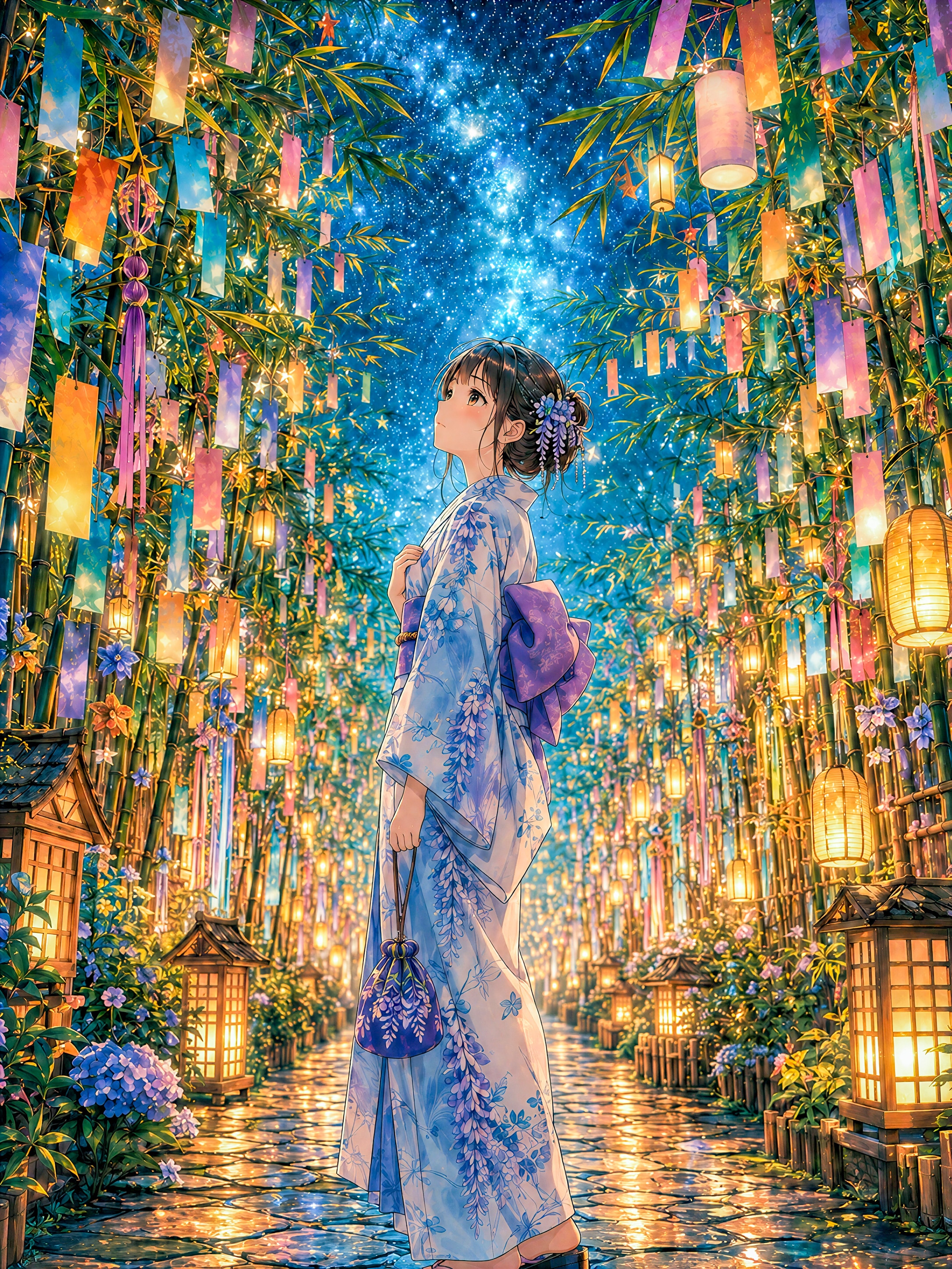 星降る夜の願い事