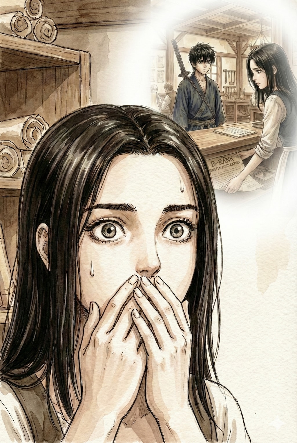 「違う町にいく？！どうして…？！」「お礼なんていらない！それはあなたが美味しいものを食べるために使いなさい！約束よ！」