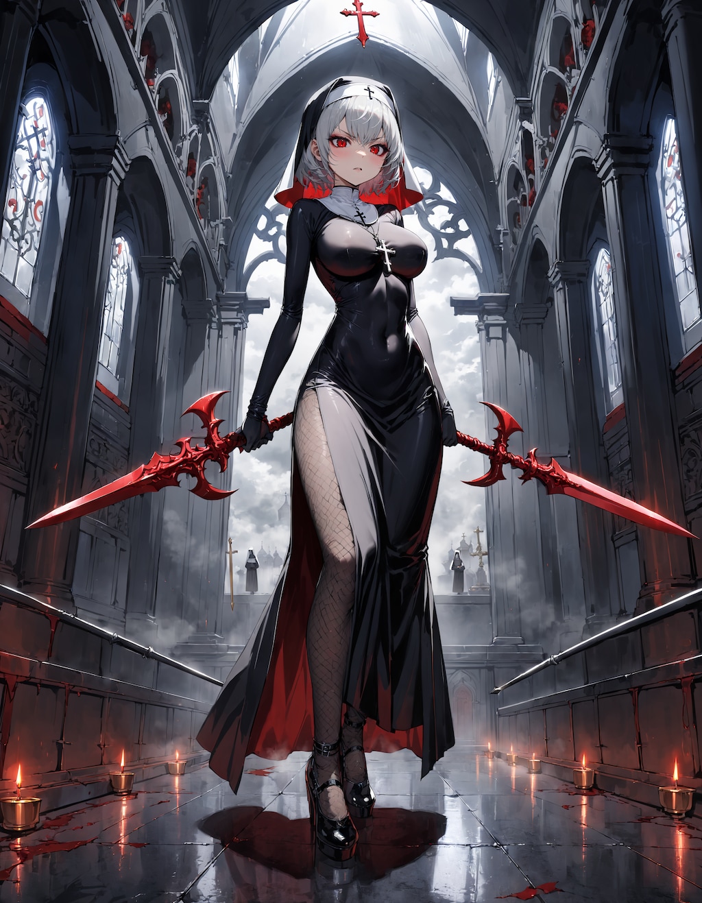 闇属性の修道女