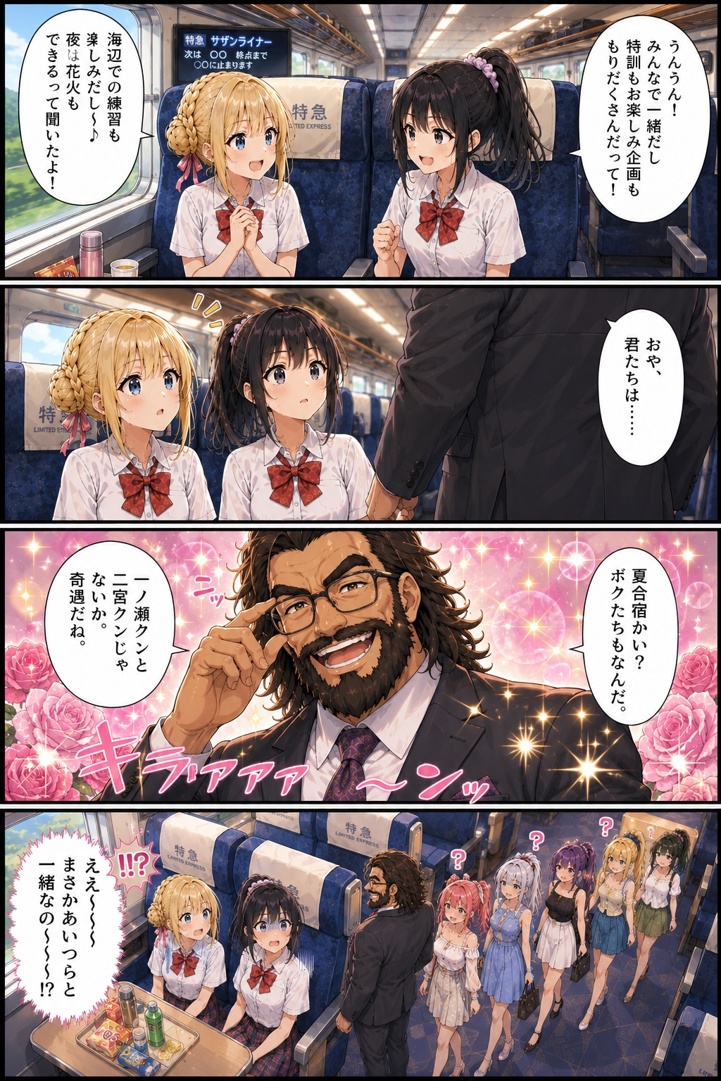 【開幕！】投稿企画「新体操部、夏合宿！」スタートです！