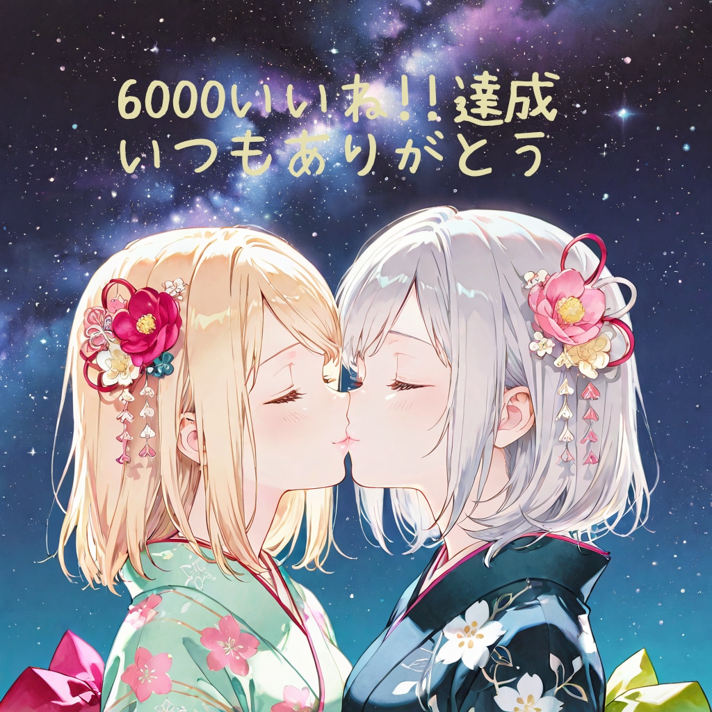 🎊㊗️🎉6000いいね達成記念❣️❣️ありがとう