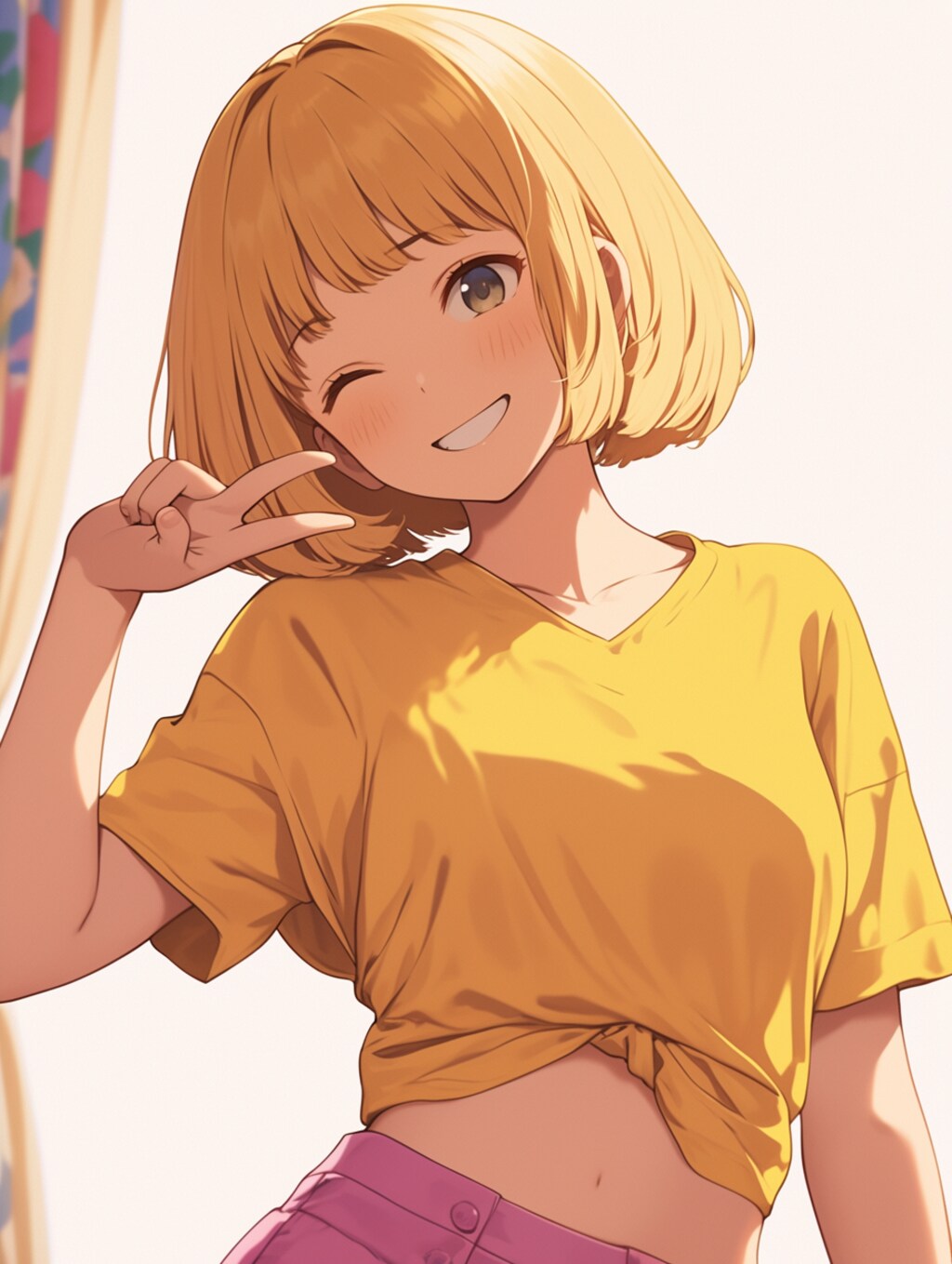マッシュカットの子✨103