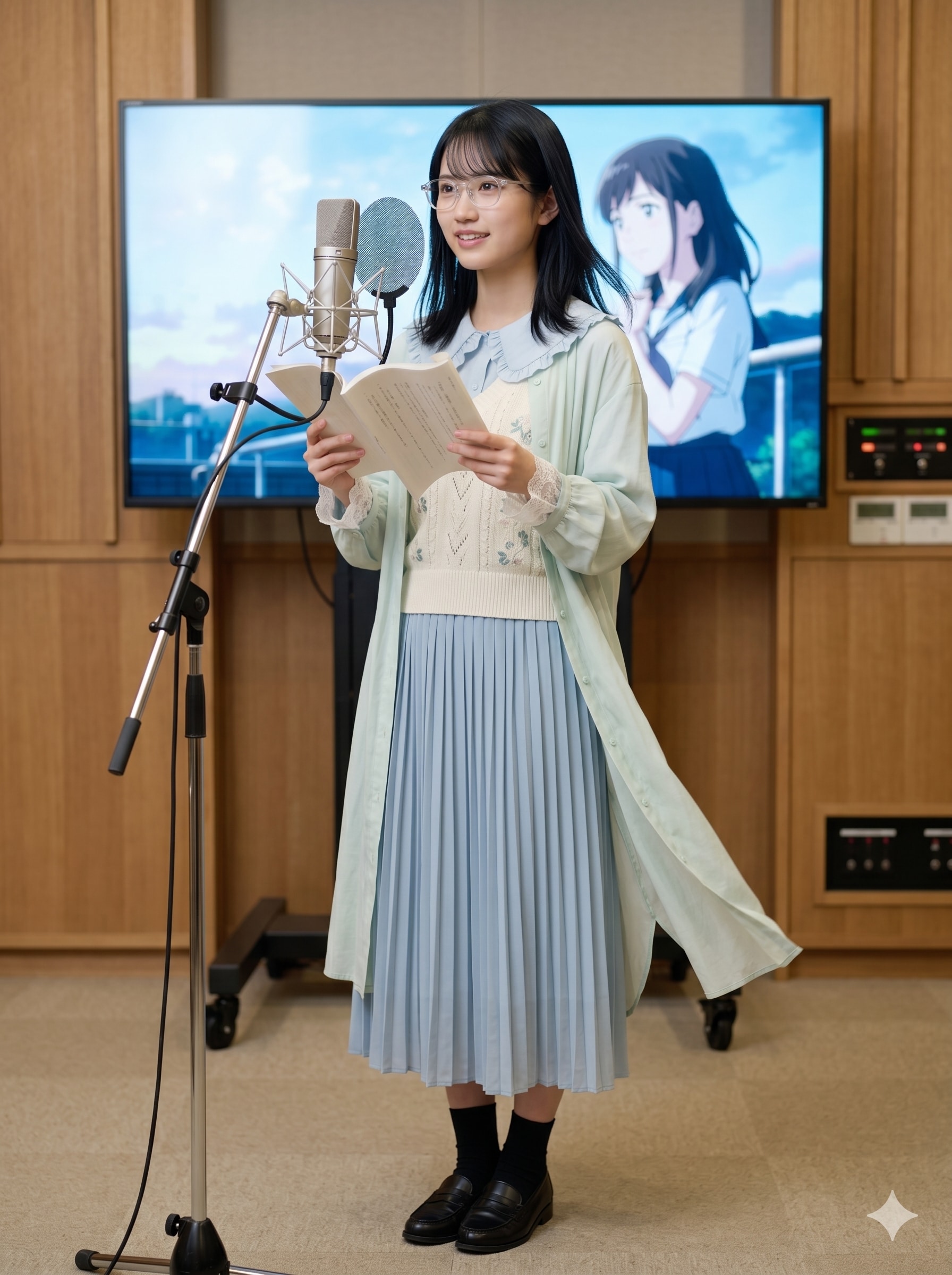 普通の美人　声優アイドル