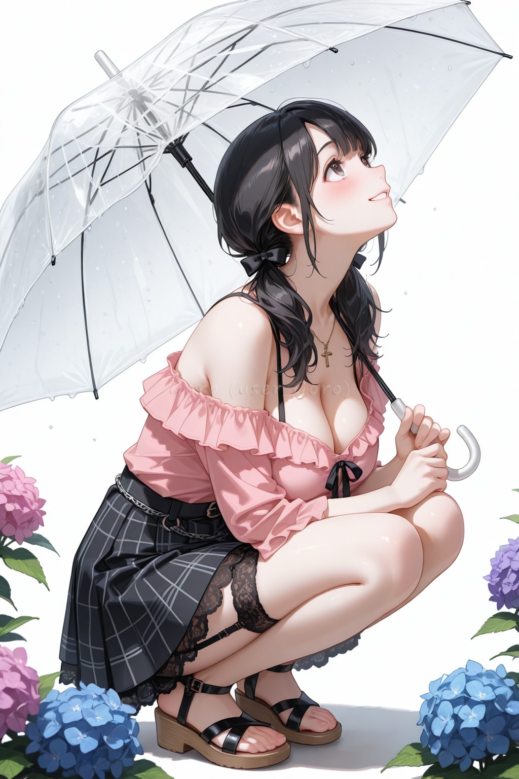 月宮れい、紫陽花の手入れをしたい