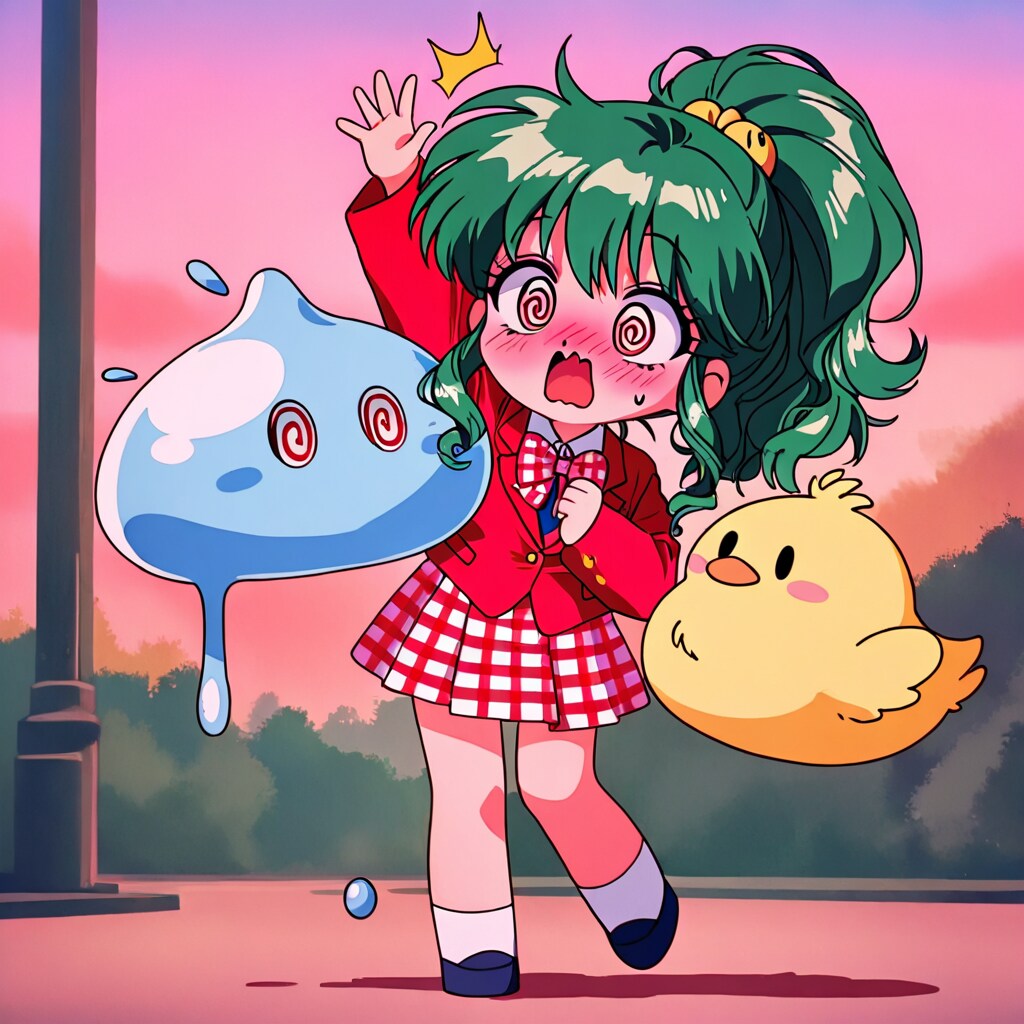 緑髪ちゃん