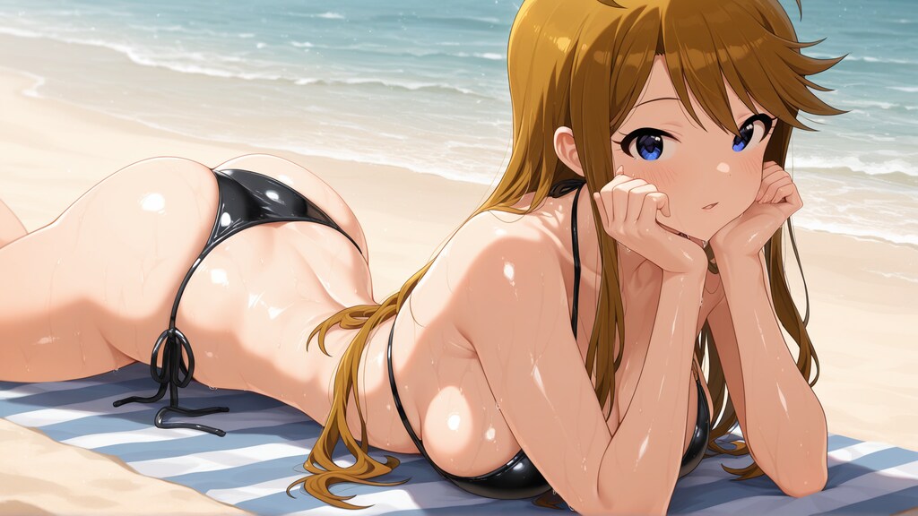 【所恵美】グラビア撮影