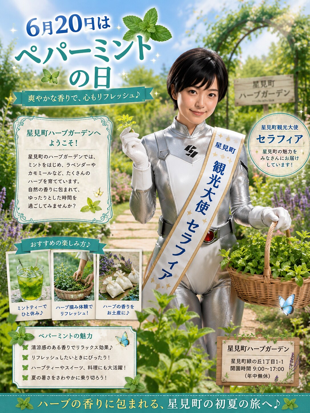 6月２０日はペパーミントの日