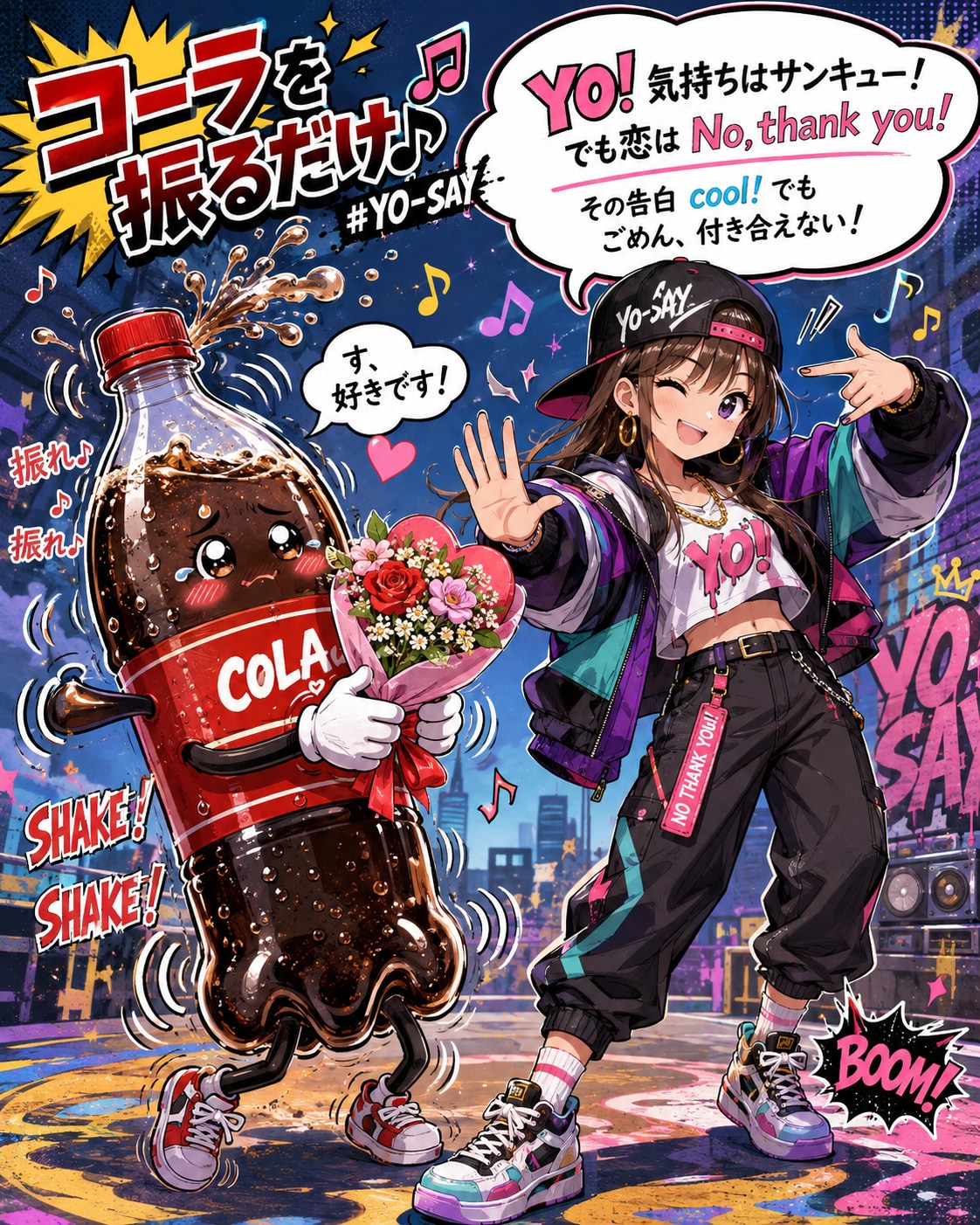 コーラを振るYO！