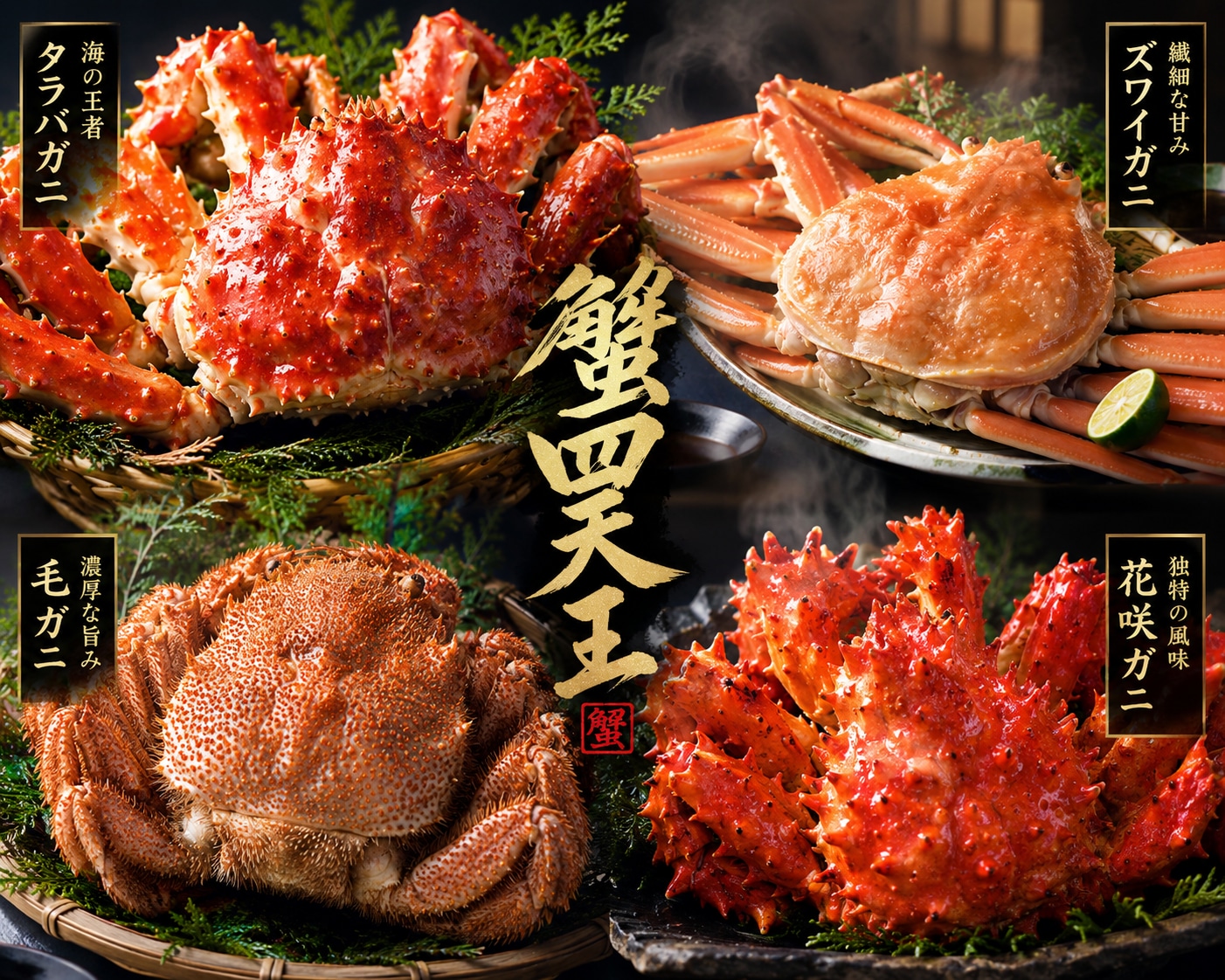 🦀四天王 | の人気AIイラスト・グラビア