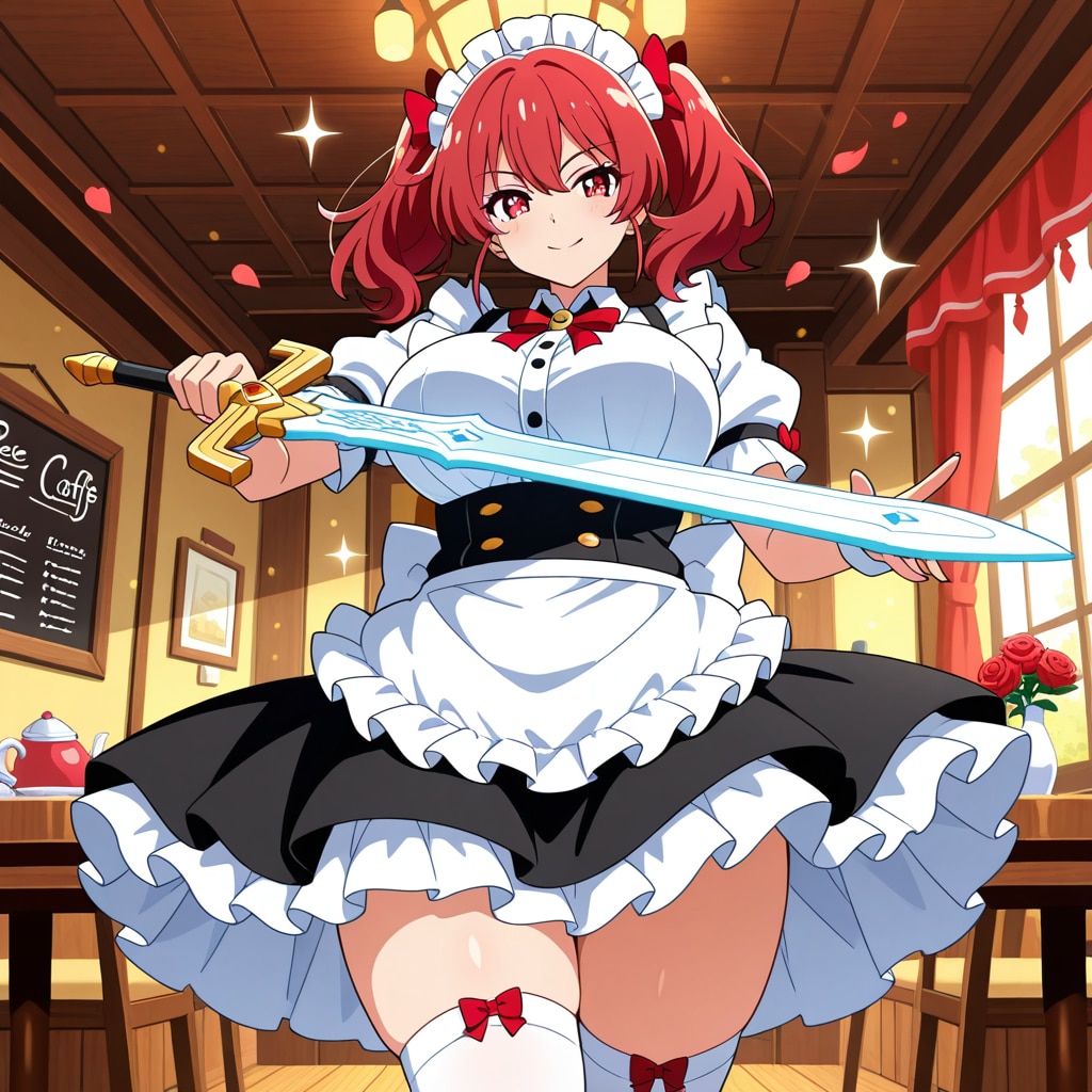 紅蓮の店長、開戦！ | の人気AIイラスト・グラビア