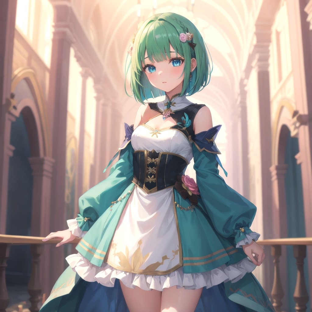 ドリーミー・チョコミントドレス