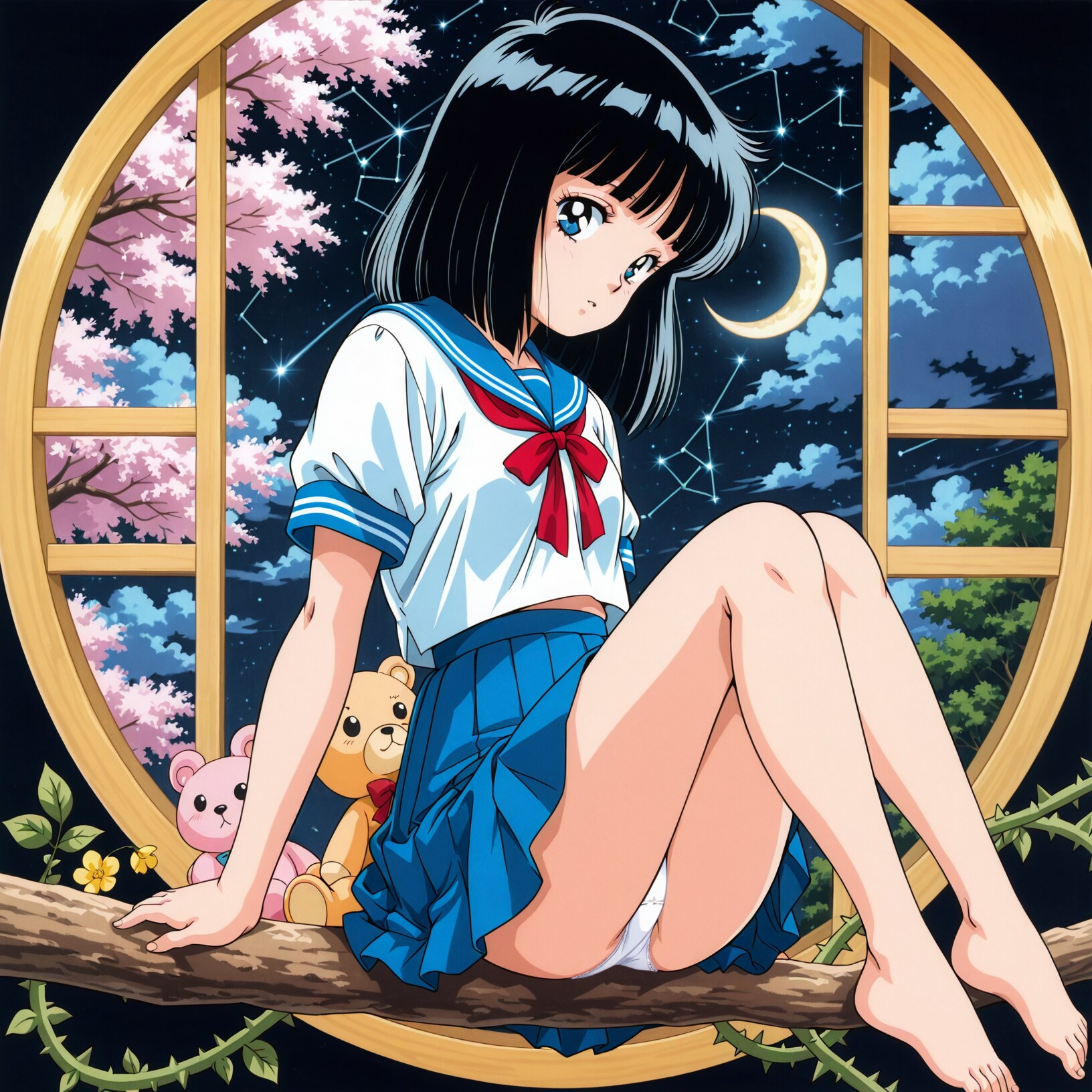セーラー服の少女