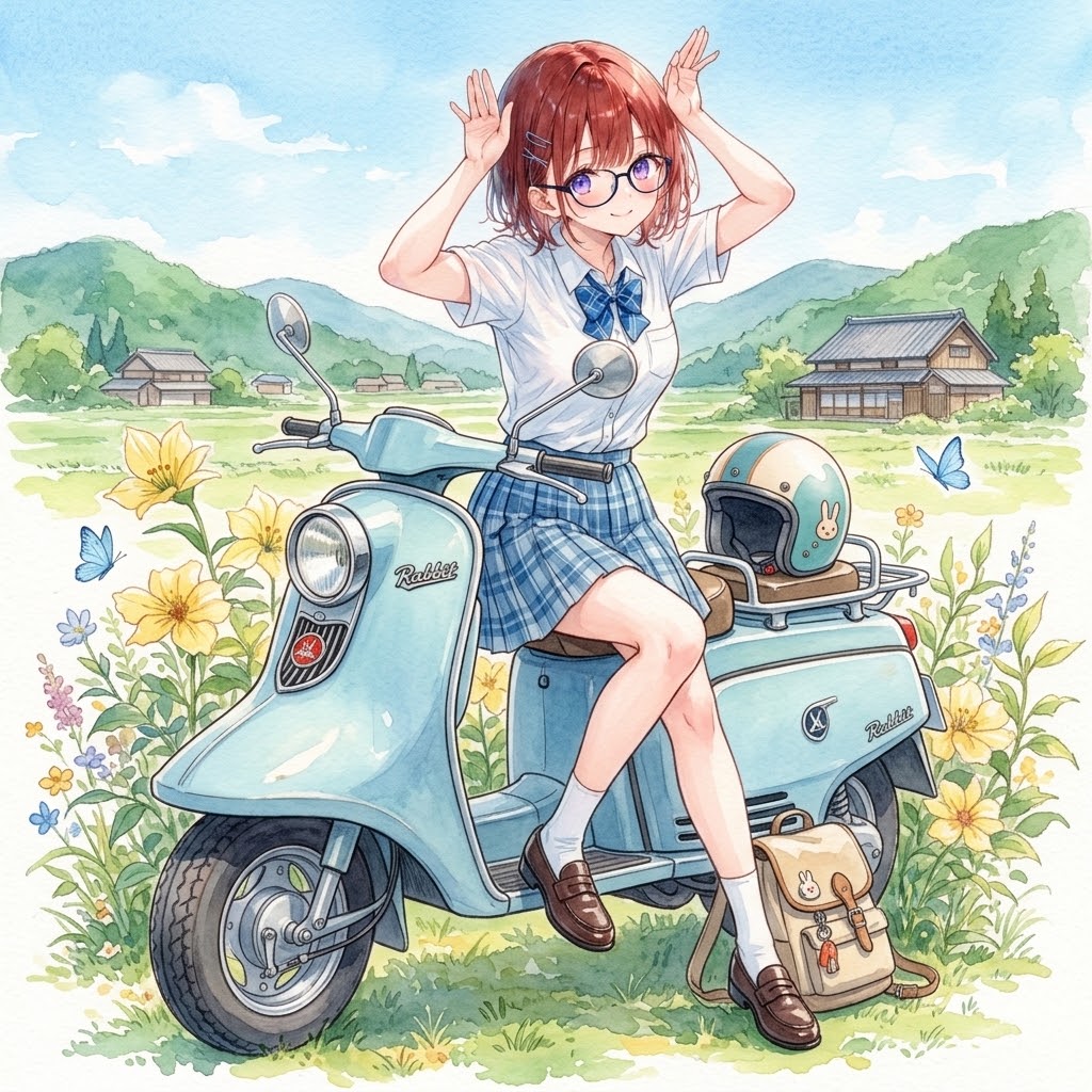 おはウサ〜 | の人気AIイラスト・グラビア