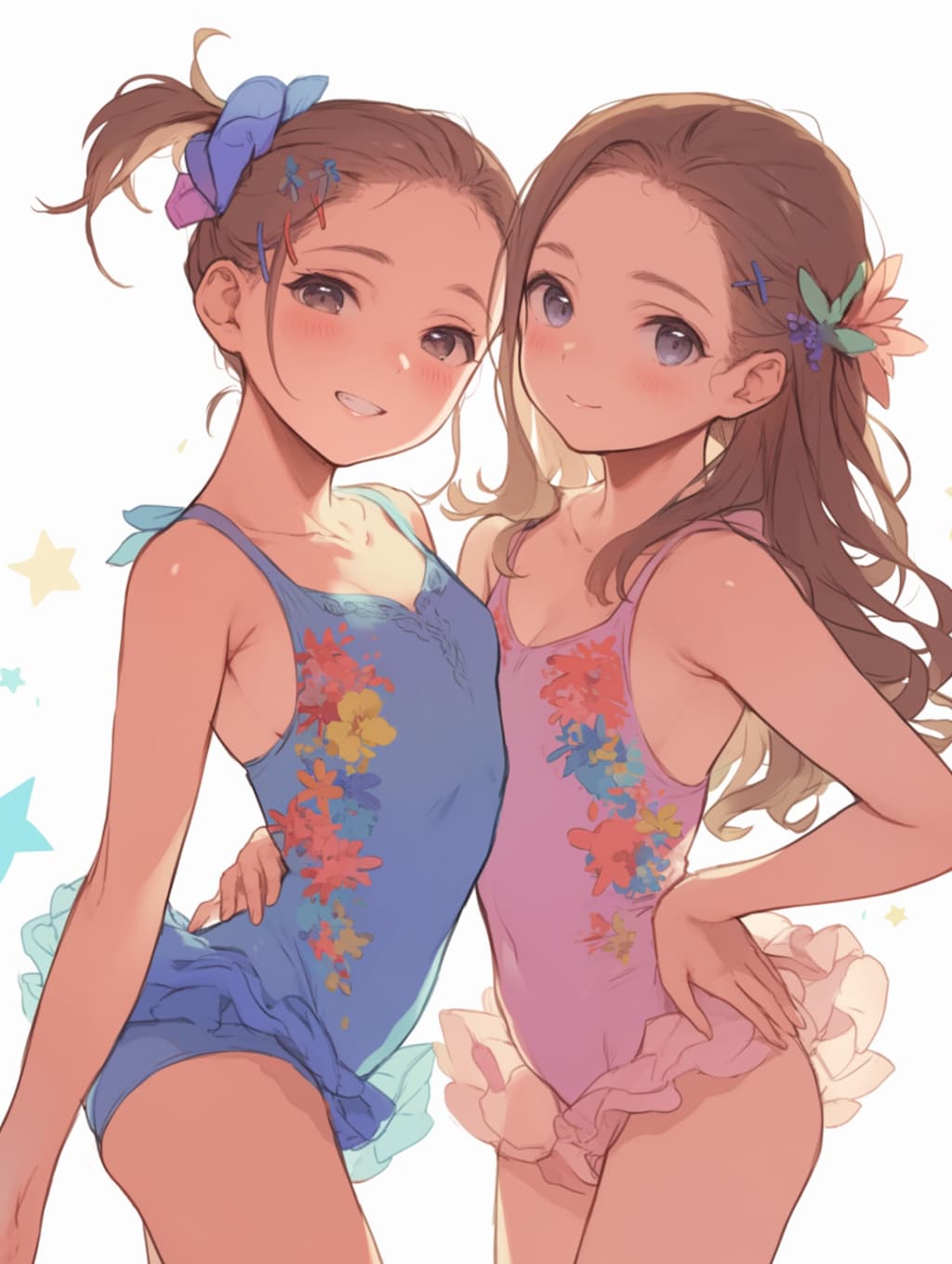 レオタード少女01