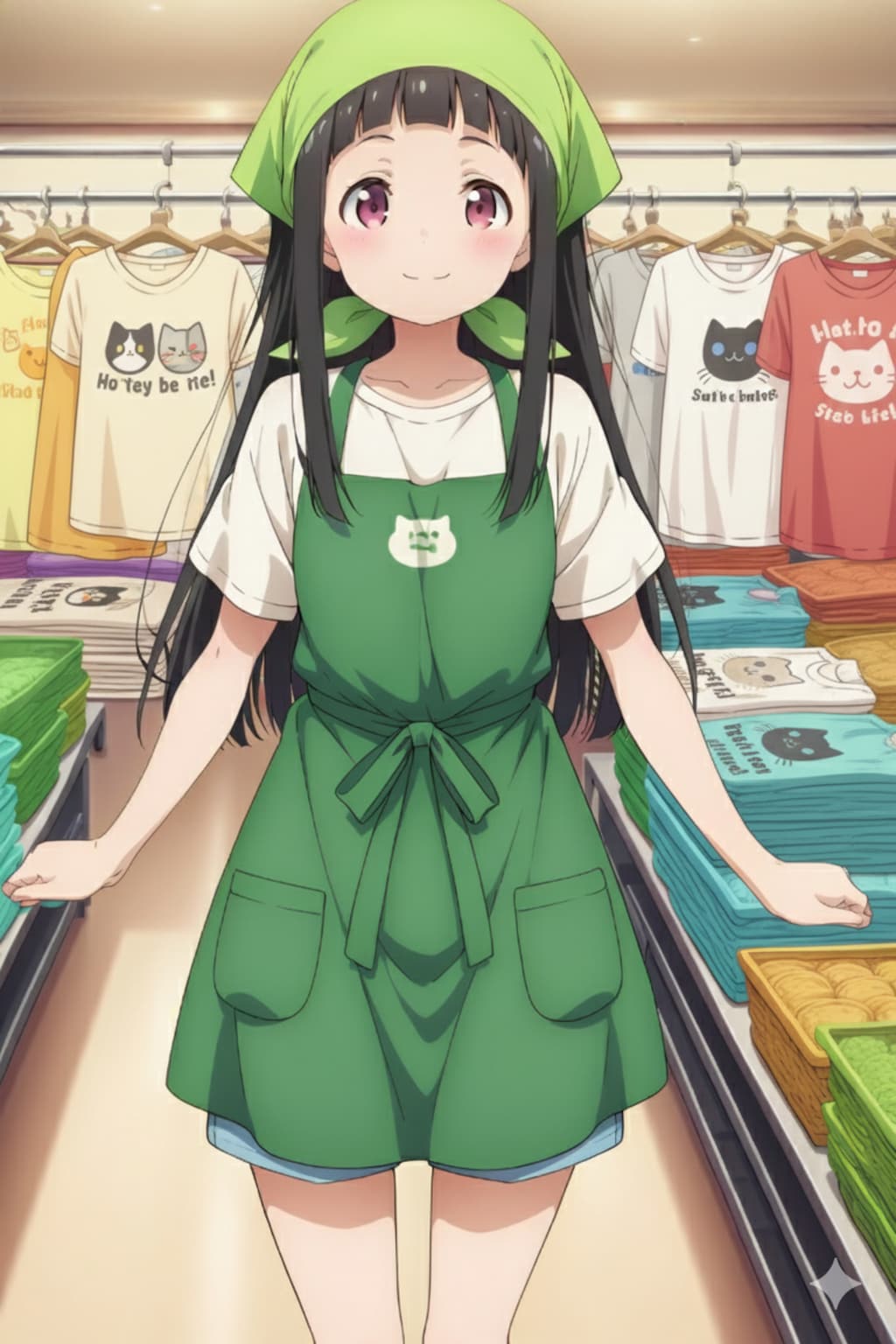 猫Tシャツコーナー