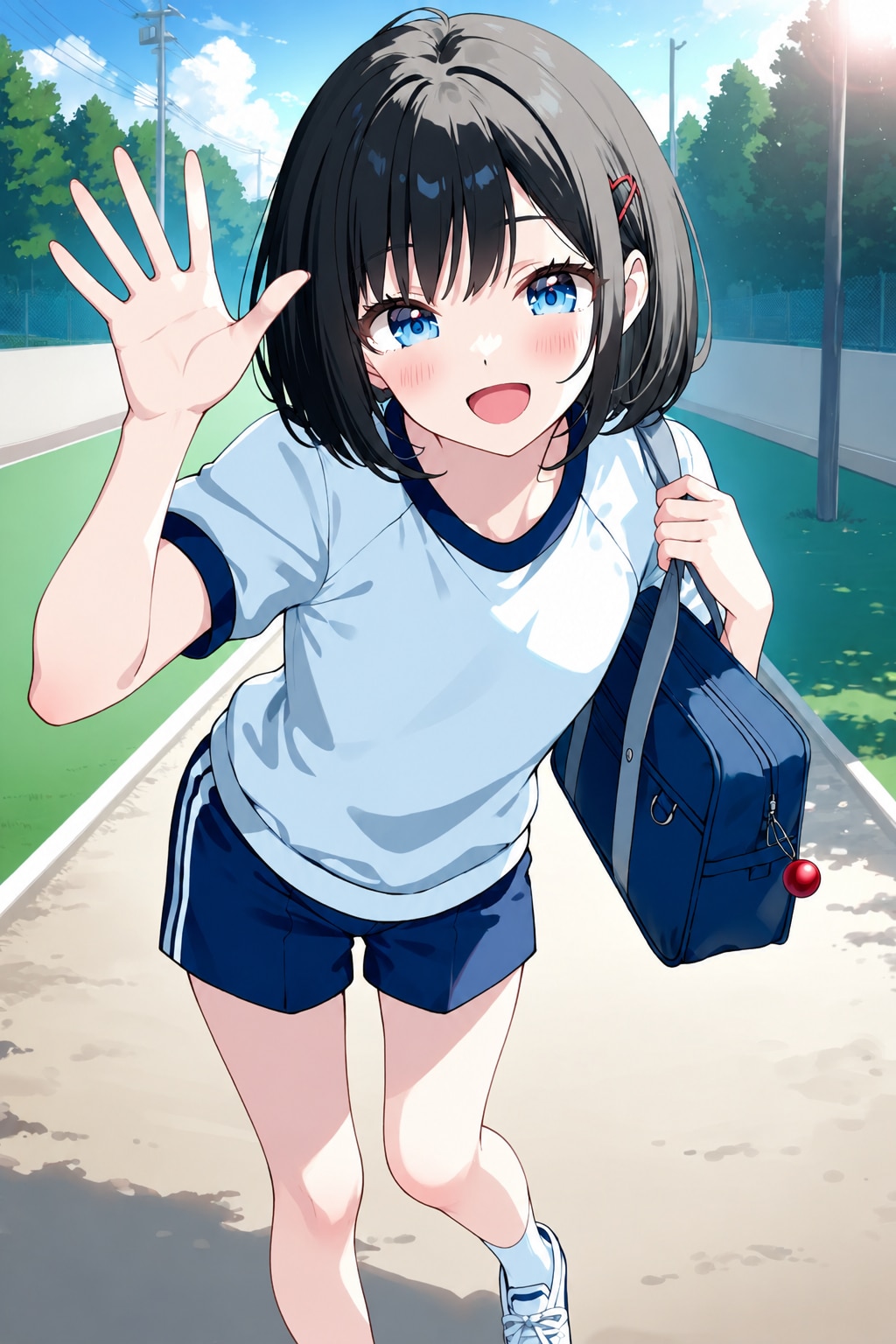 体操服下校OK！ #快適すぎる