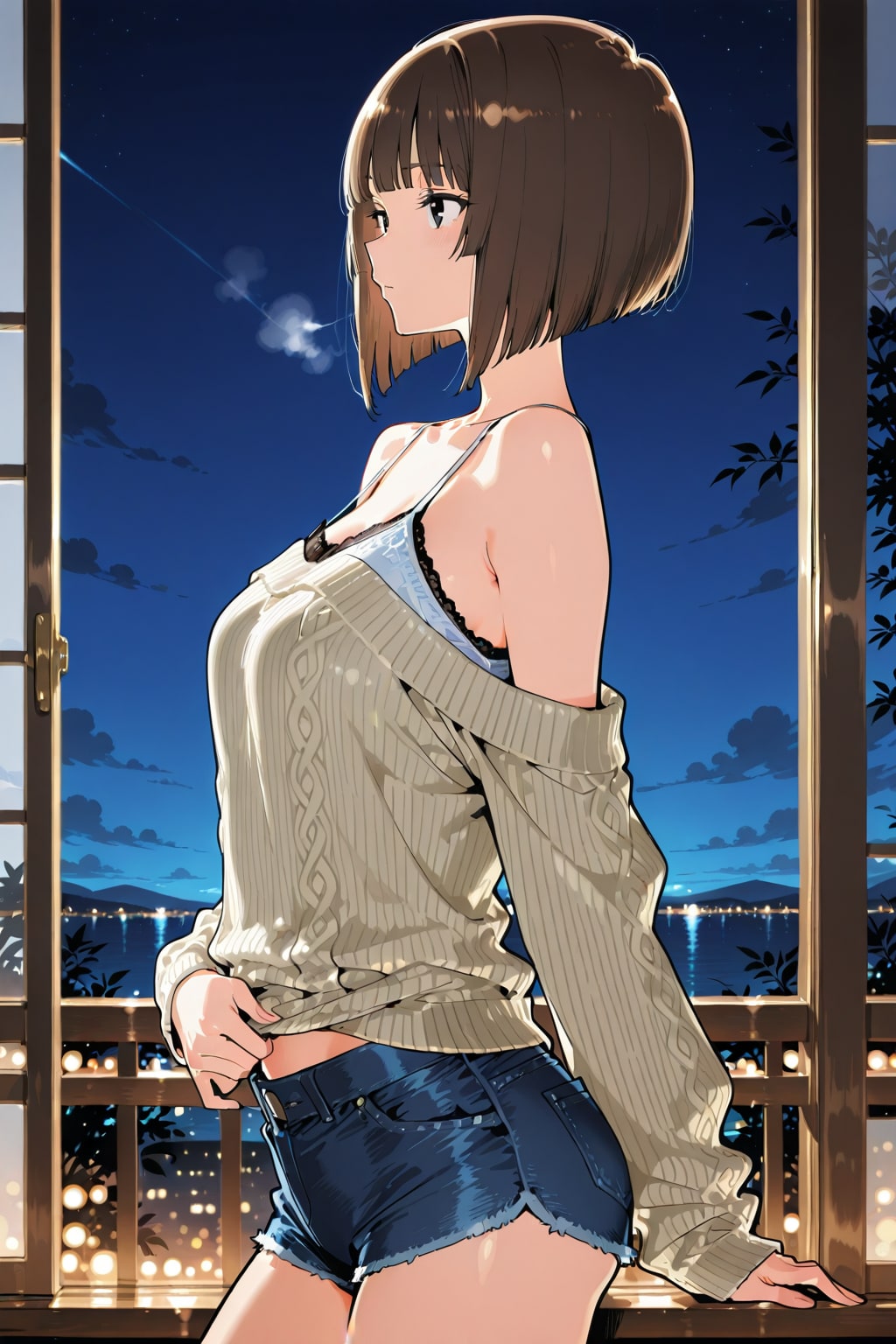 夜は少し涼しいね