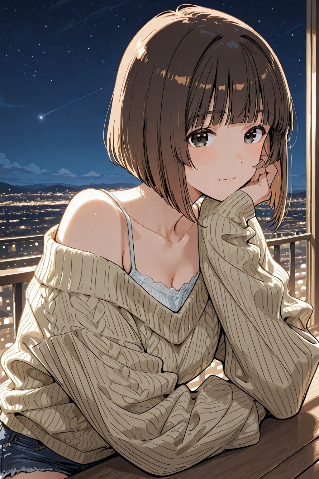 夜は少し涼しいね