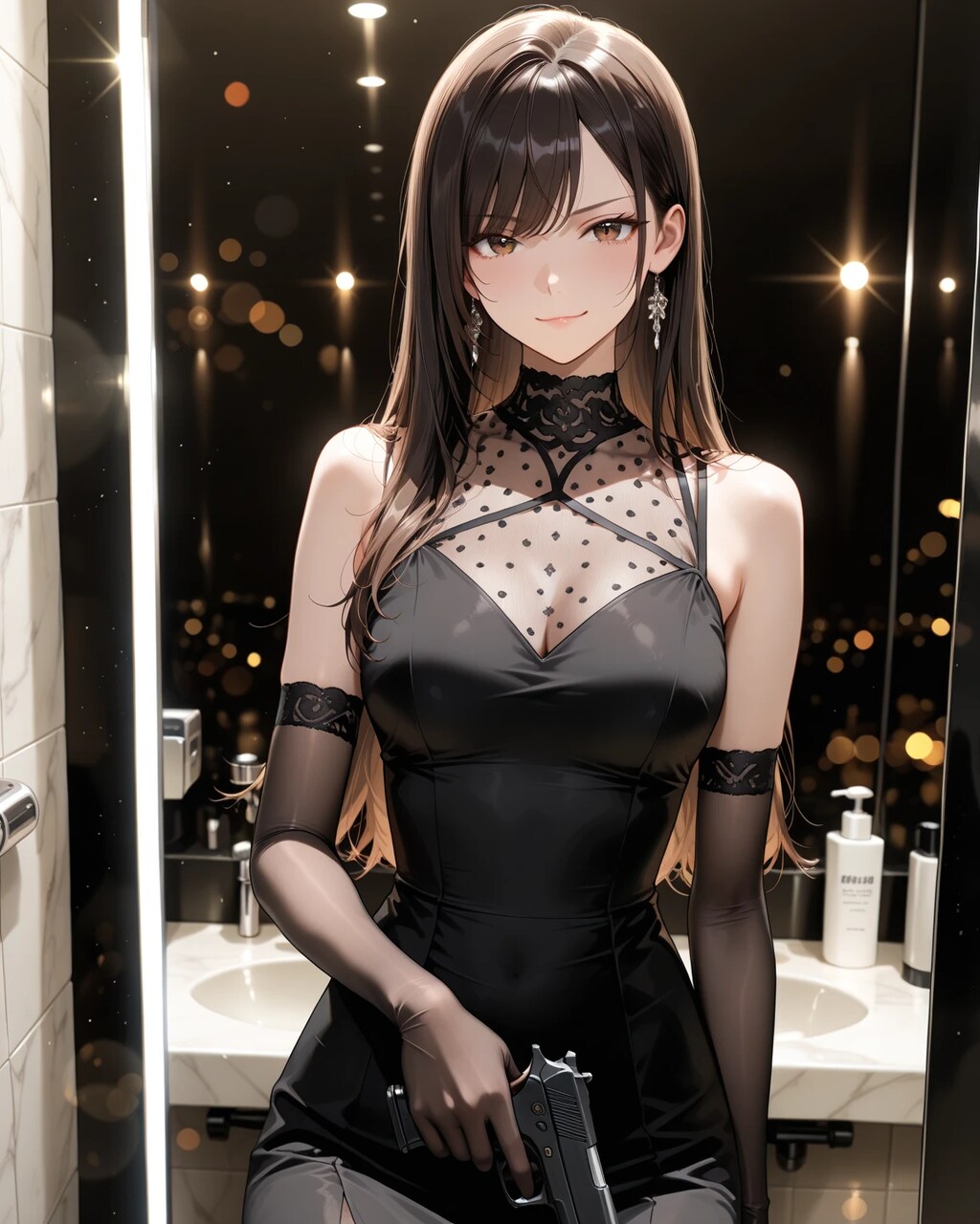 不敵な笑み