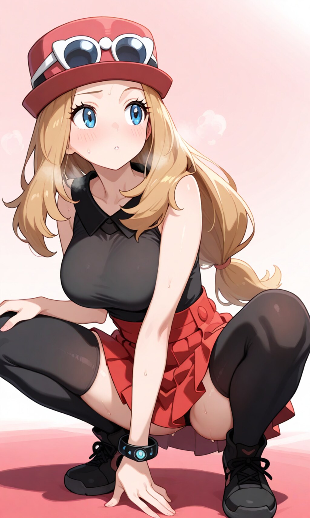 ポケモントレーナー　「セレナ」爆乳化　パート2