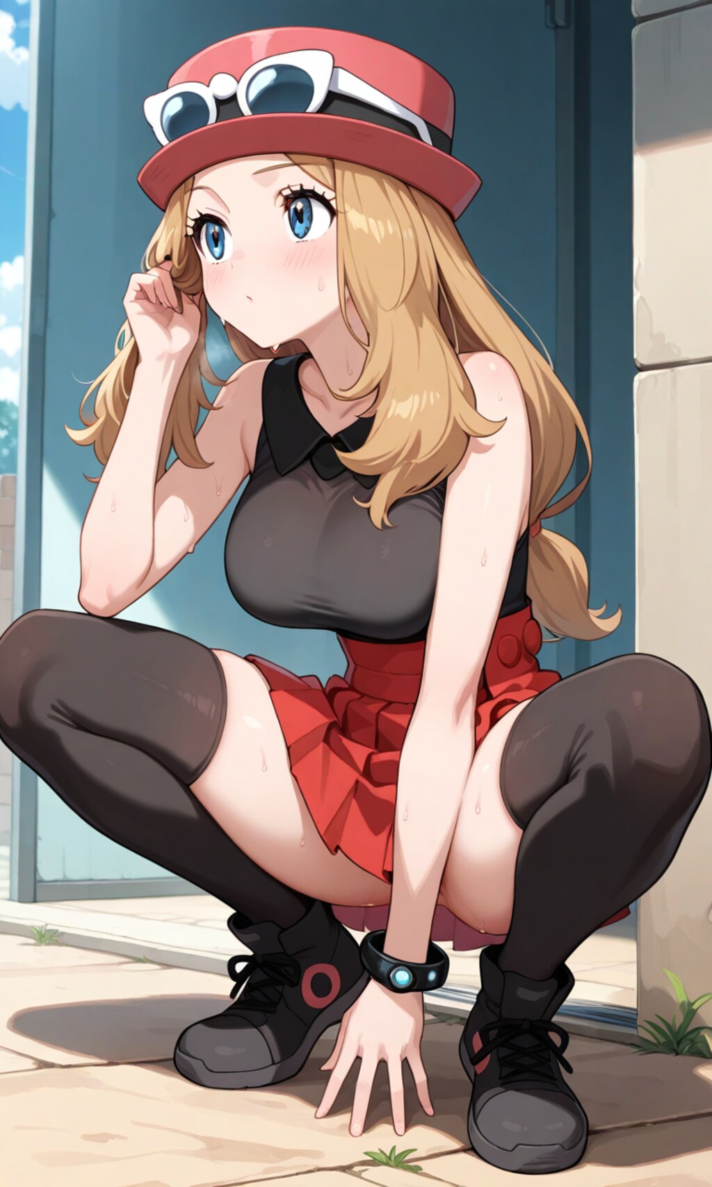 ポケモントレーナー　「セレナ」爆乳化　パート2