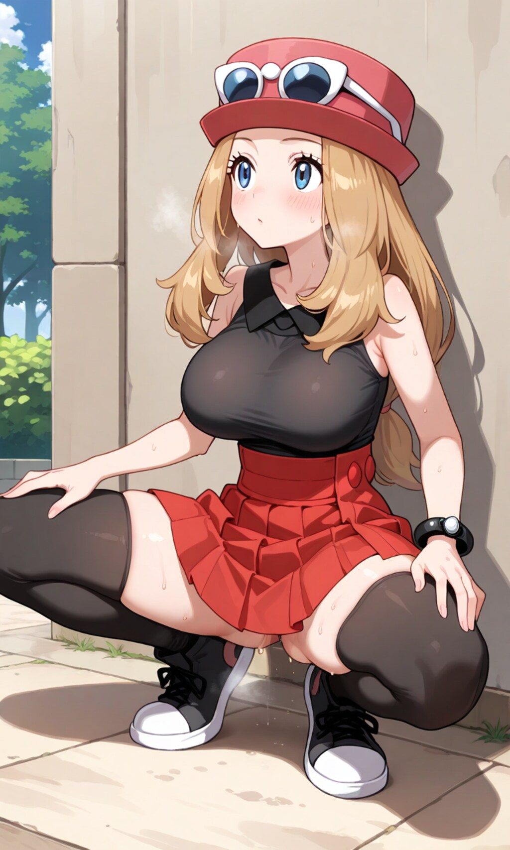 ポケモントレーナー　「セレナ」爆乳化　パート2