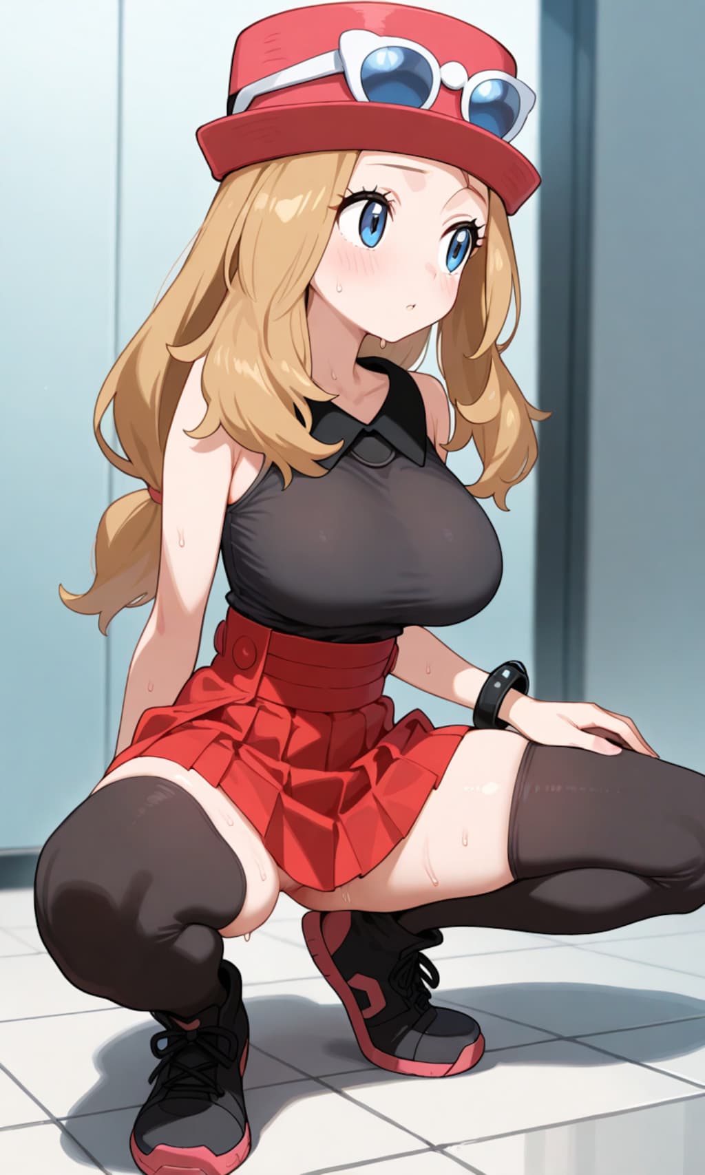 ポケモントレーナー　「セレナ」爆乳化　パート2