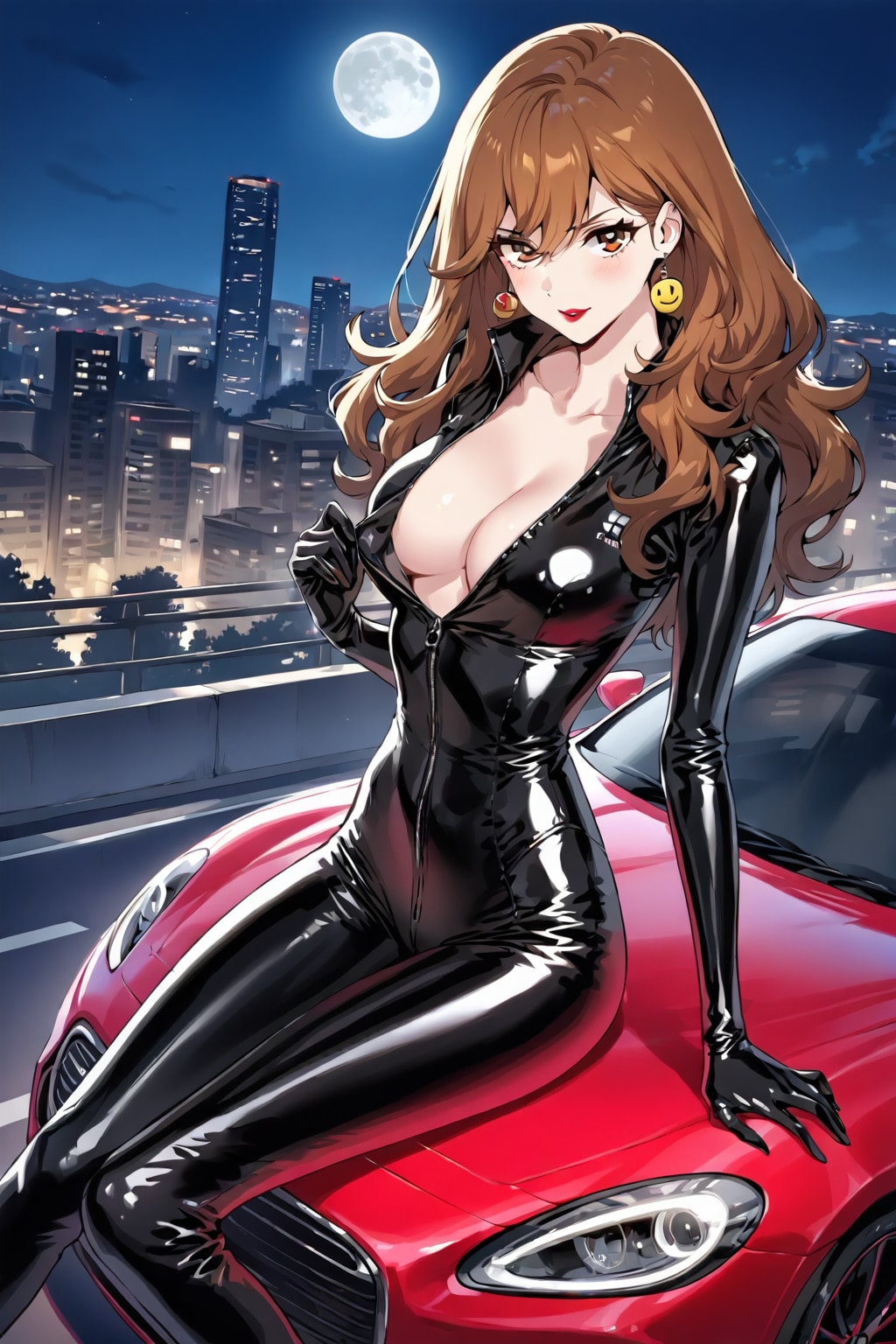 峰不二子とスポーツカー(ちちぷい版)