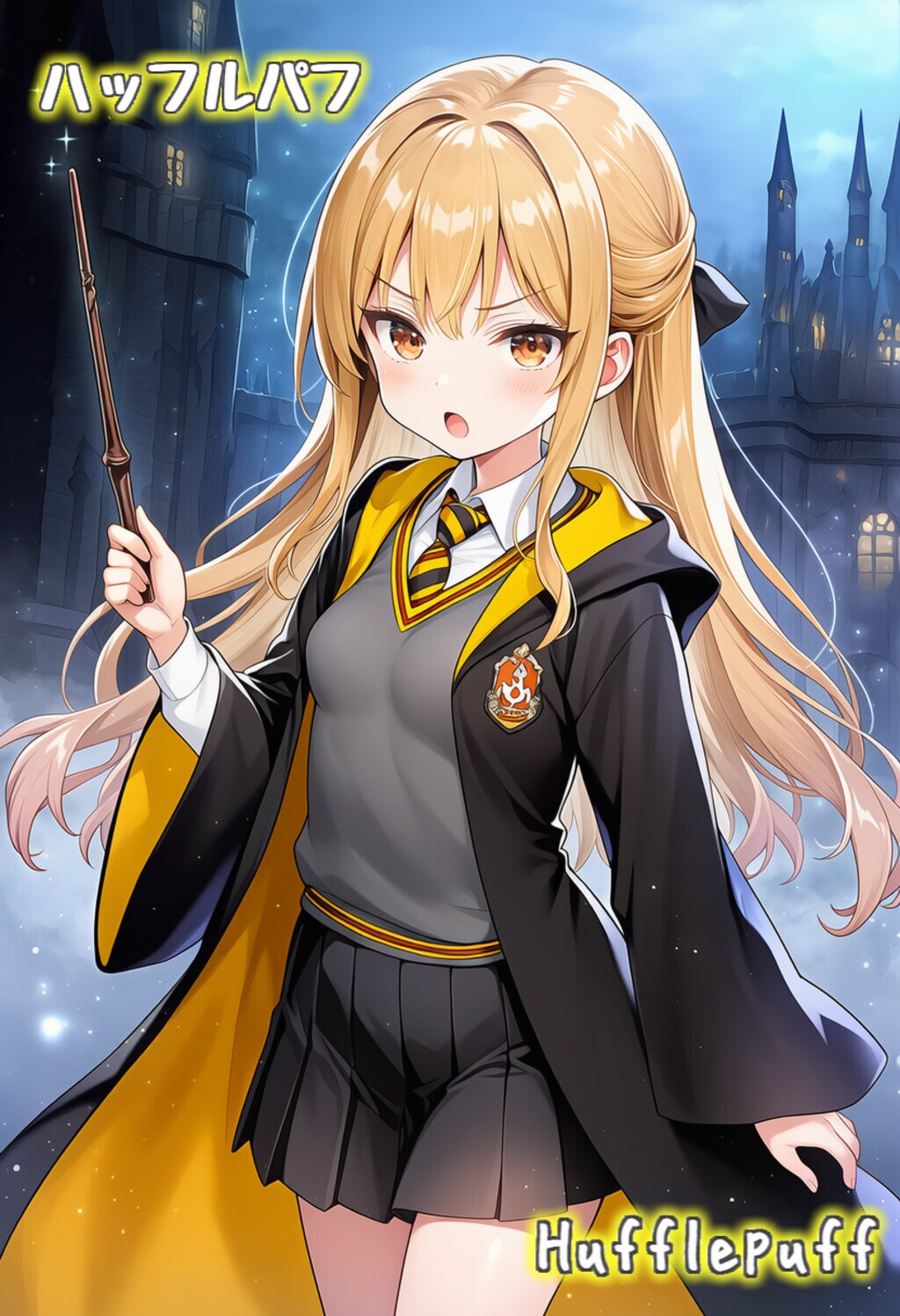 『ハリー・ポッター』のコスプレをしたうちの子たち