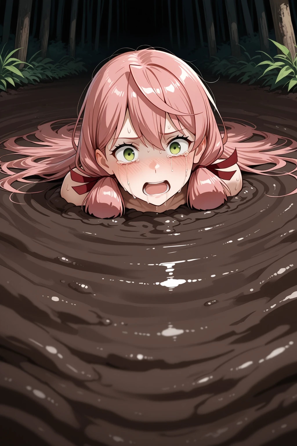 底なし沼 | の人気AIイラスト・グラビア