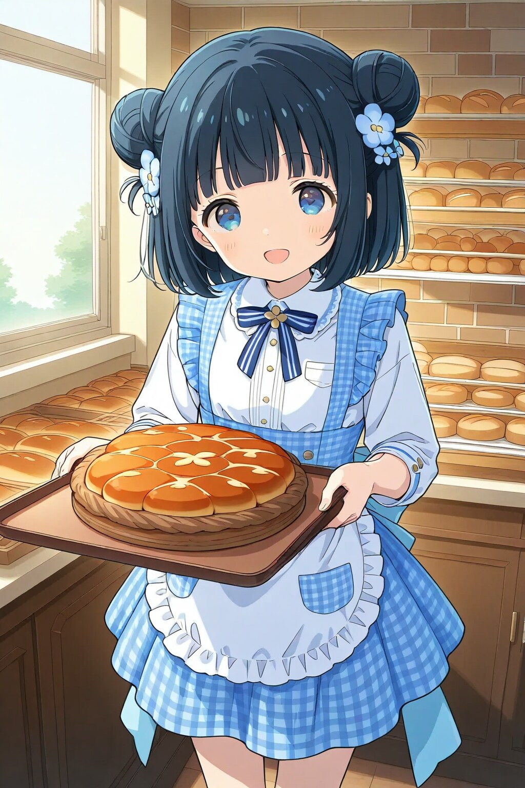 パン屋🍞🥖🥐でバイト❓なおだんごちゃん🥧🍡✨