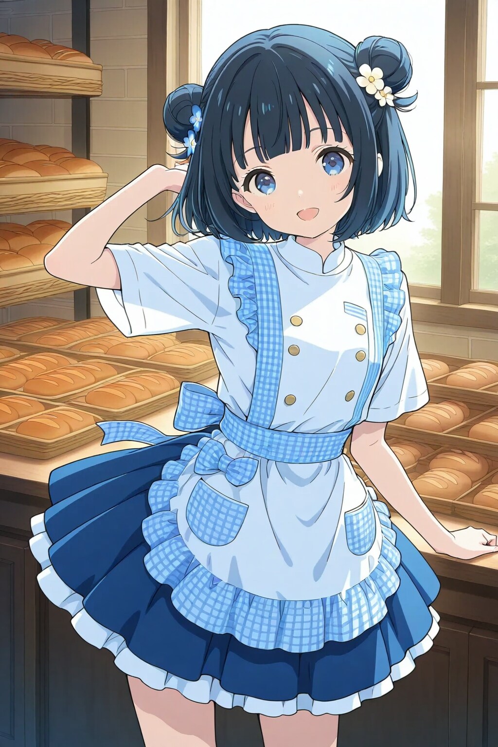 パン屋🍞🥖🥐でバイト❓なおだんごちゃん🥧🍡✨