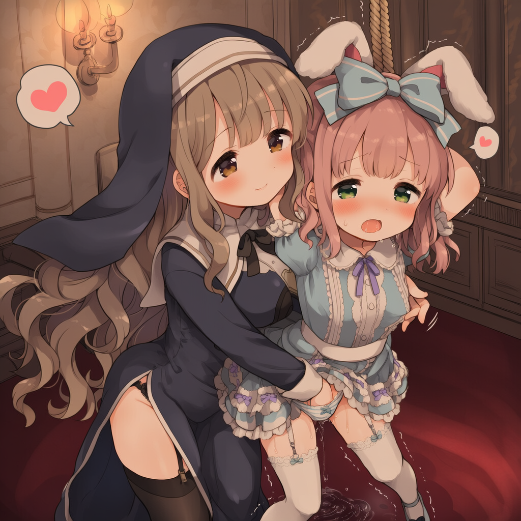 百合　後ろから手マン