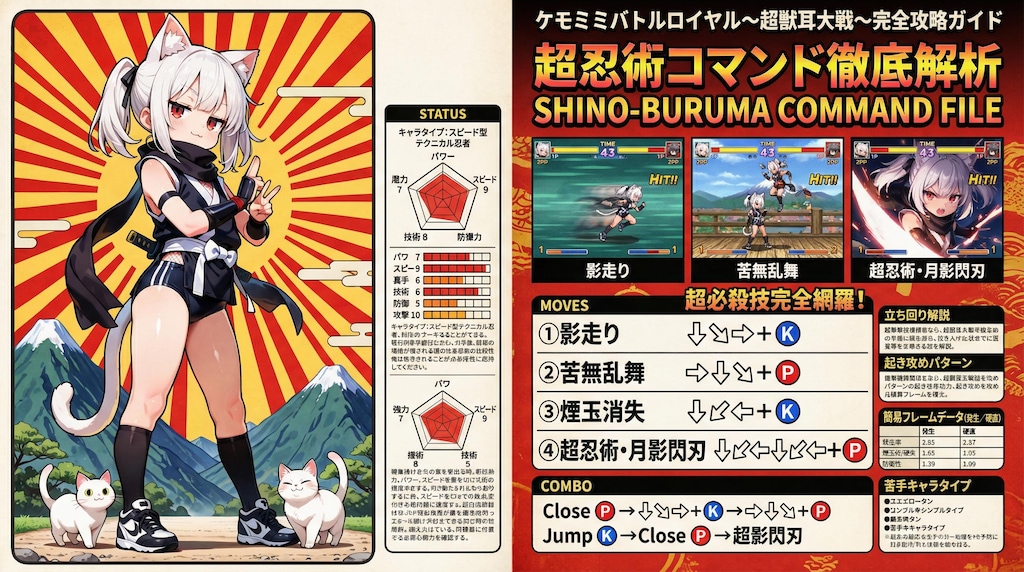 ケモミミバトルロイヤル～超獣耳大戦～完全攻略ガイド