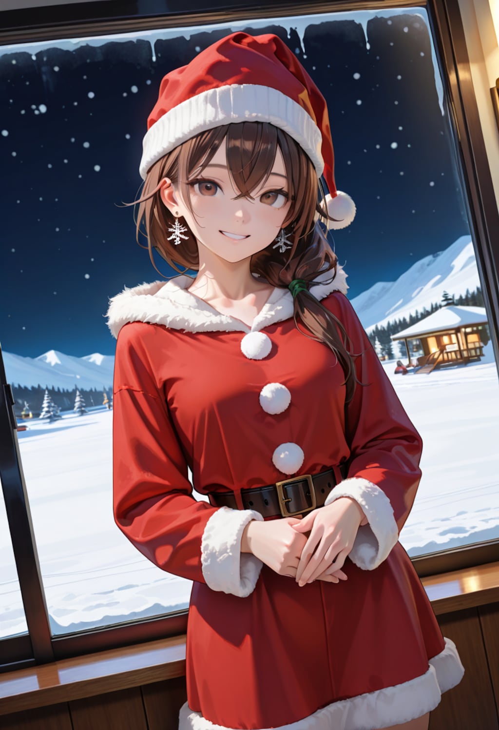 歩美 サンタコス