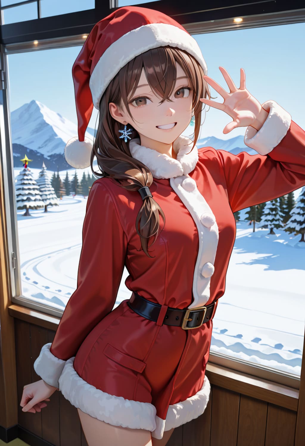 歩美 サンタコス