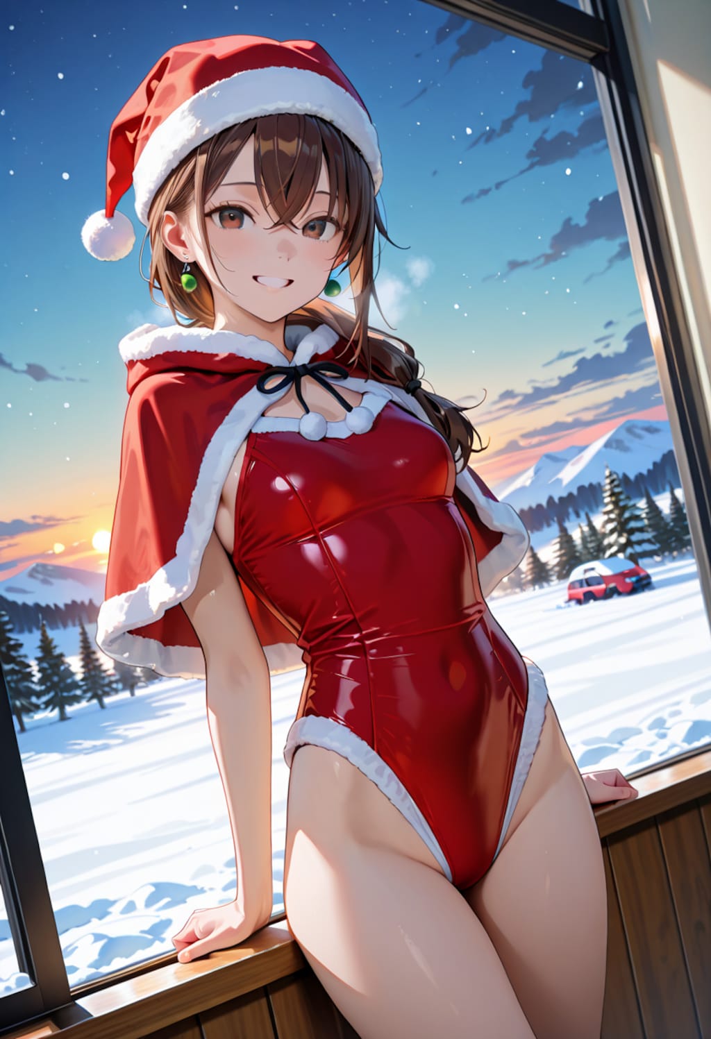 歩美 サンタコス