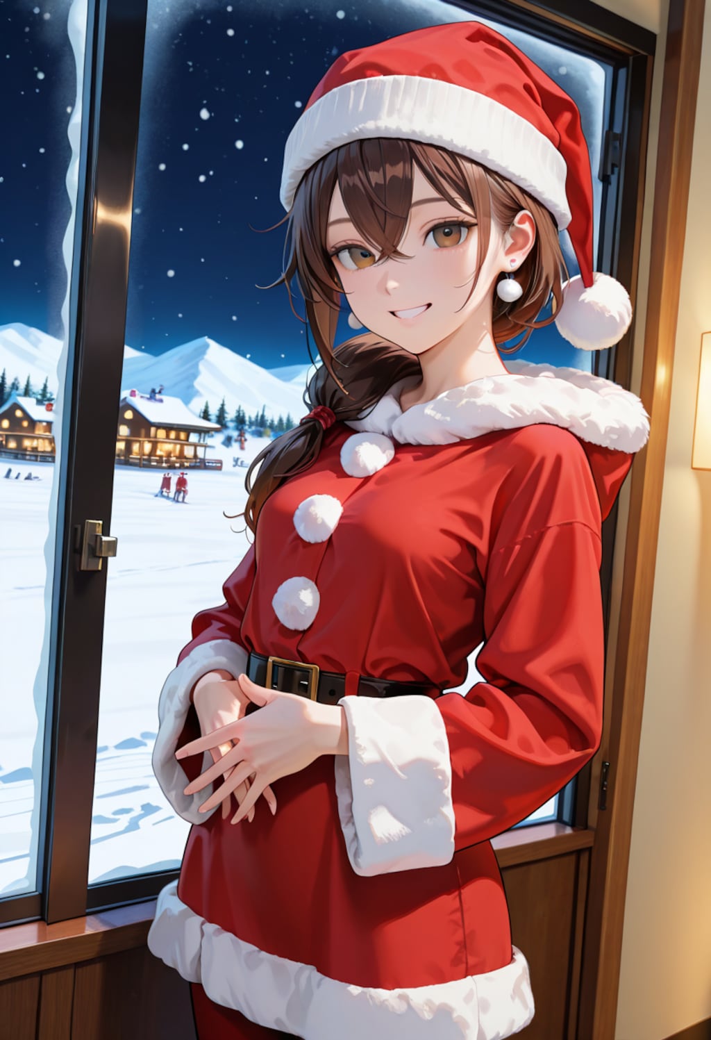 歩美 サンタコス